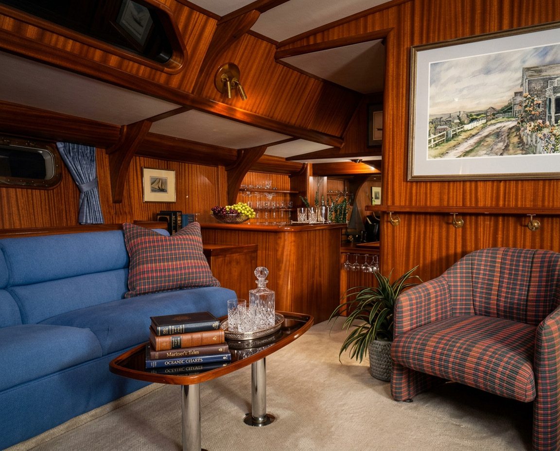 Guest cabin interior